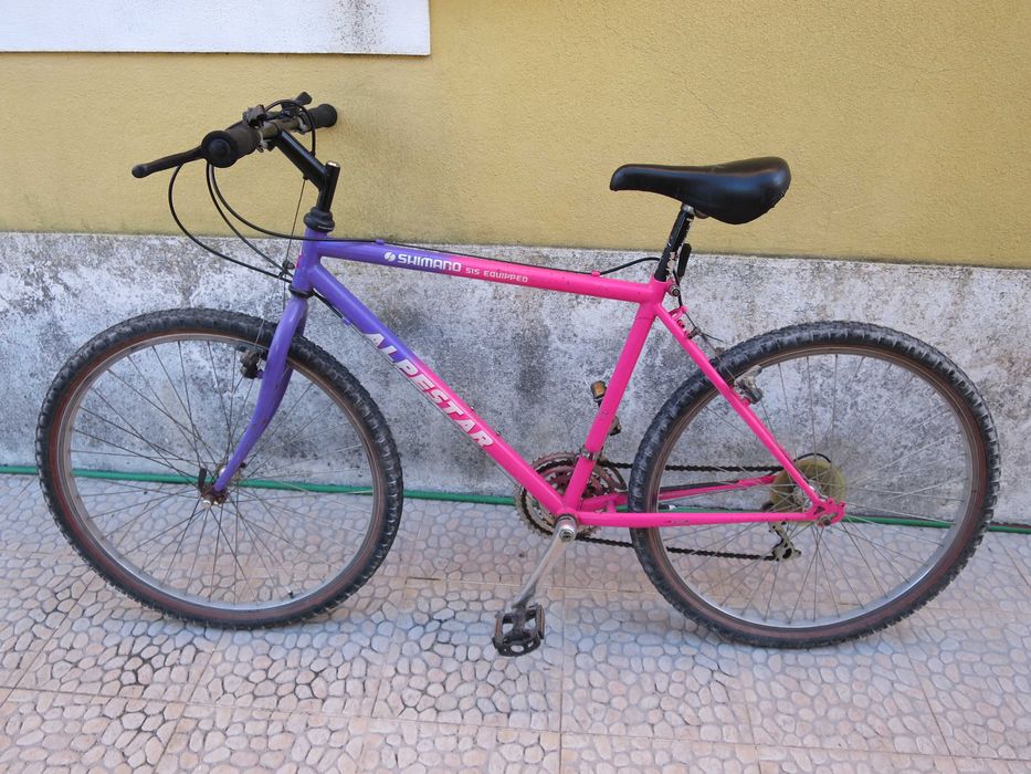 Bicicleta Alpestar montanha roda 26 com 15 velocidades Shimano