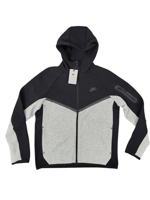 ОРИГІНАЛ! Кофта Nike Tech Fleece Fz Wr Black/Grey XS S | HV0949-011