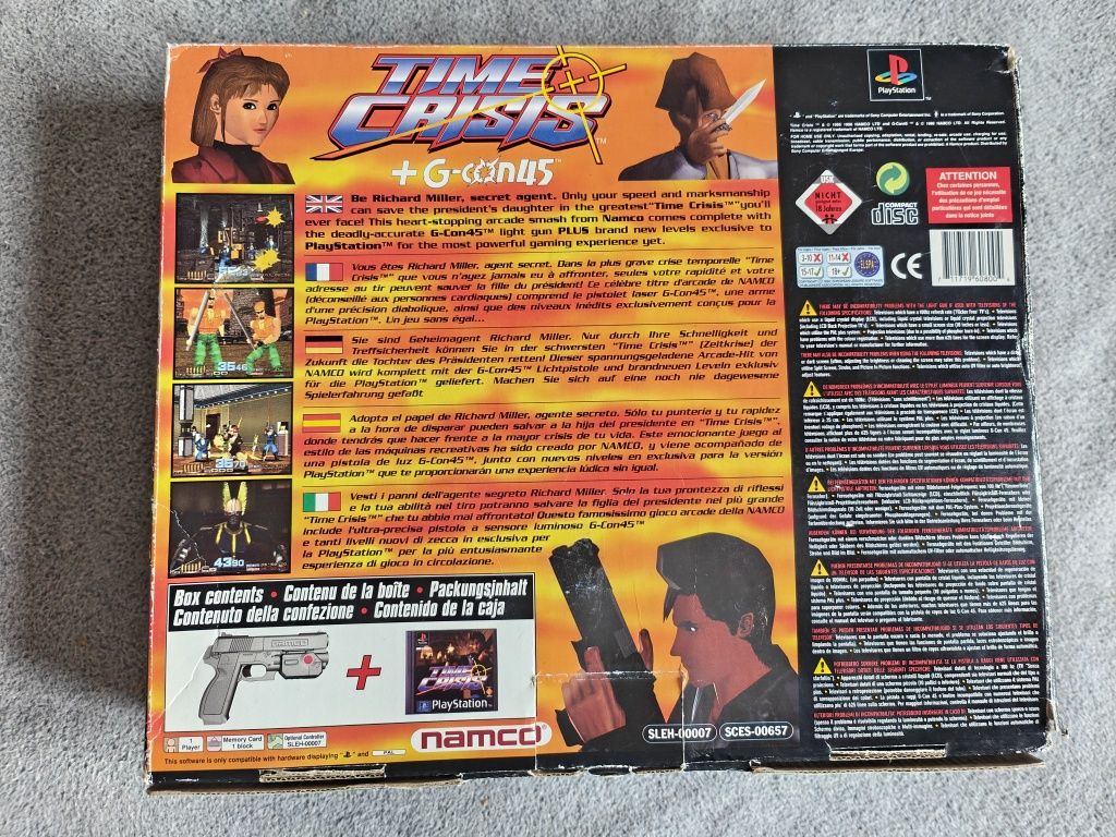 G-Con 45 PSX + Time Crisis