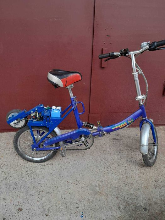 Электровелосипед складной