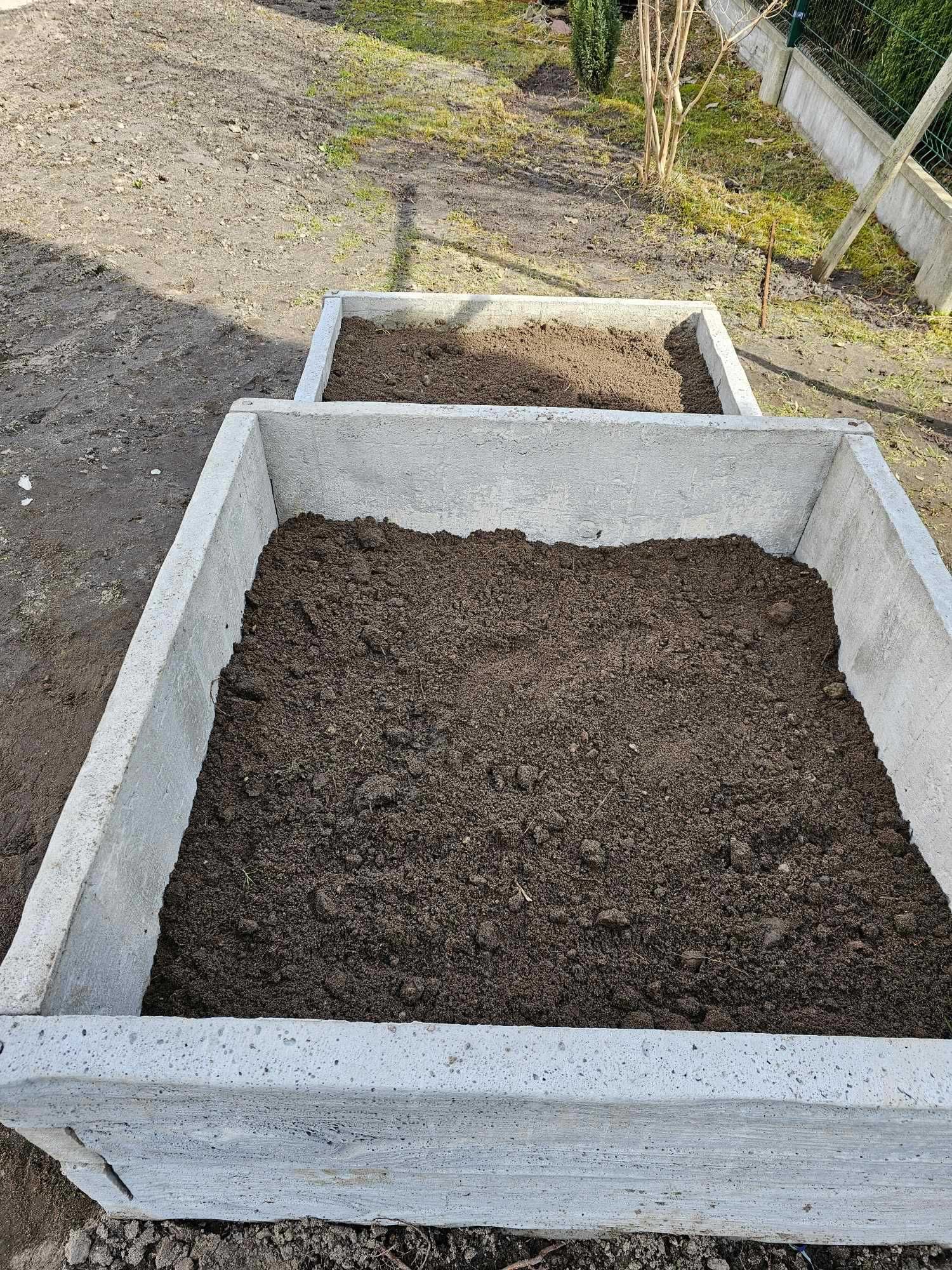 Warzywniak kompostownik ogrodek betonowy