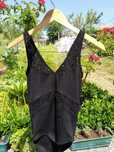 Body stradivarius preto com renda novo