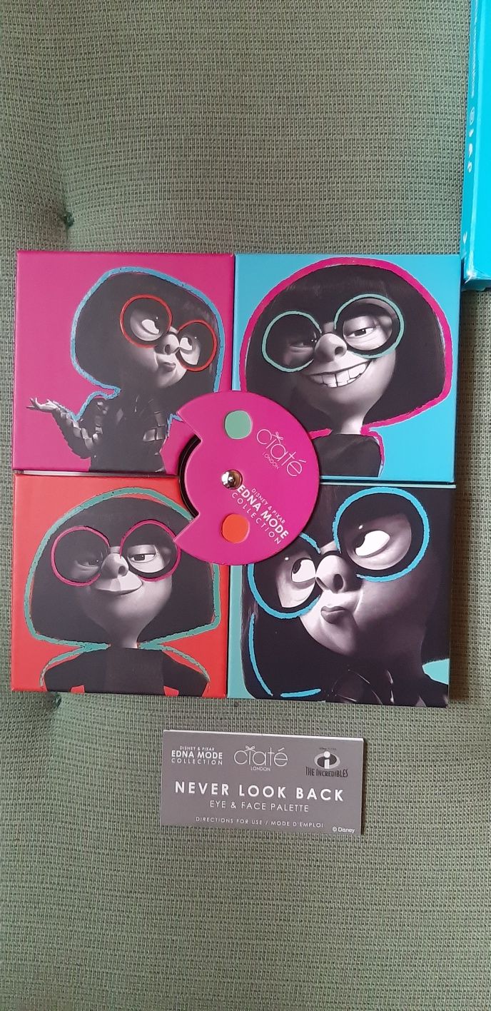 Ciaté London cienie do powiek i róż Edna Mode Collection