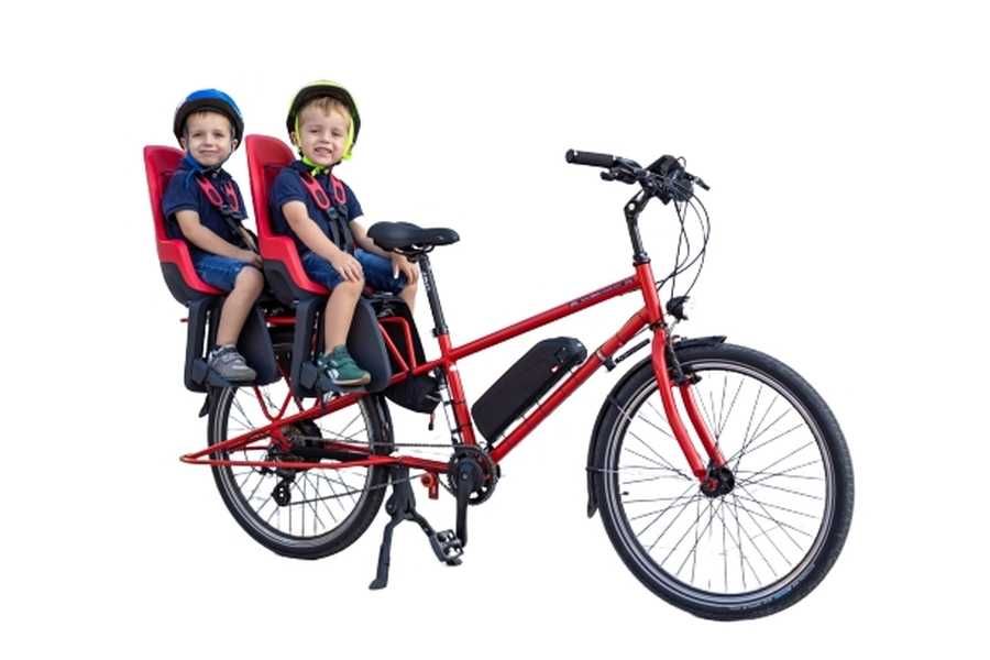 Rower rodzinny 1.0 E-bike elektryczny Kargo Cargo do przewozu dzieci