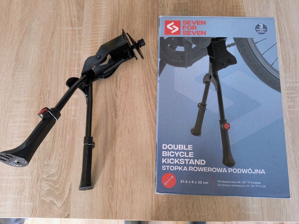 Stopka rowerowa podwójna nowa