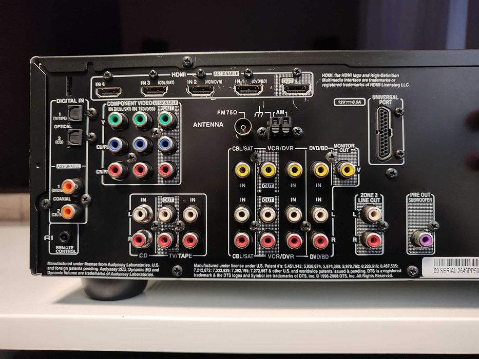 Amplituner kina domowego Onkyo TX-SR577 - 7.1 stan BDB