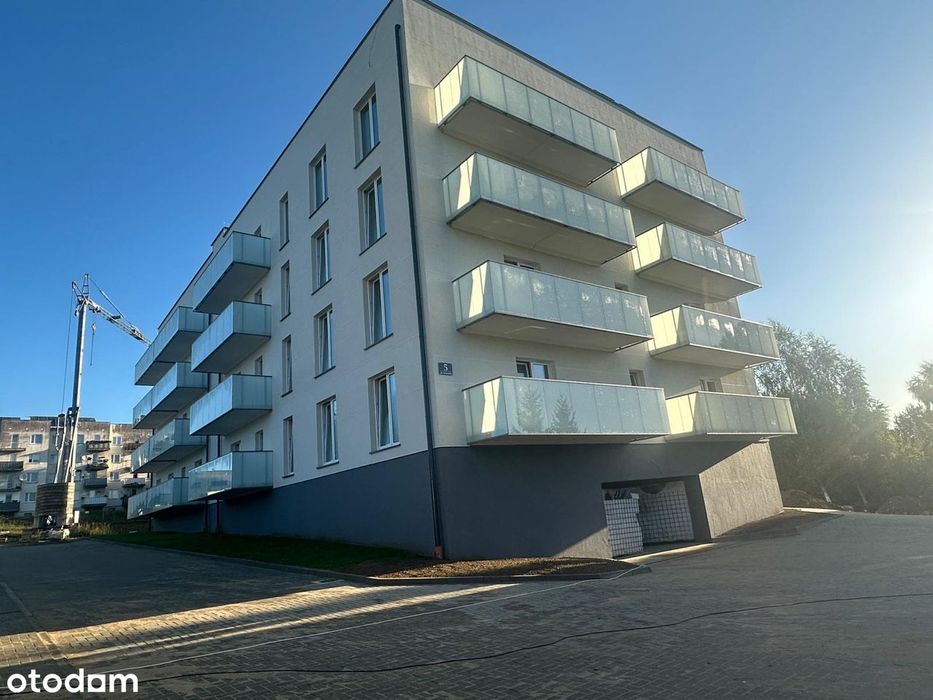 Nowe mieszkanie 2 pokojowe 41,38 m2 -parter - 2