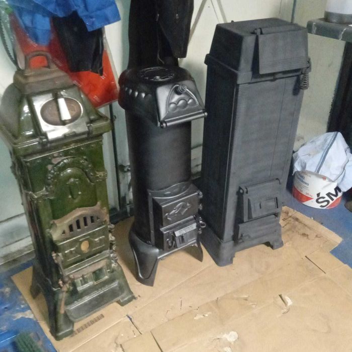 Zabytkowy Piecyk kominek koza piec