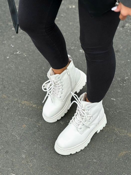 Женские Ботинки Зимние, зимние ботинки, черевики зимові, ботинки