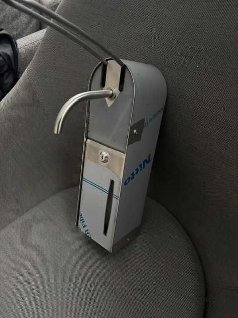 Dozownik do mydła, płynu do dezynfekcji ze stali nierdzewnej, 1 l