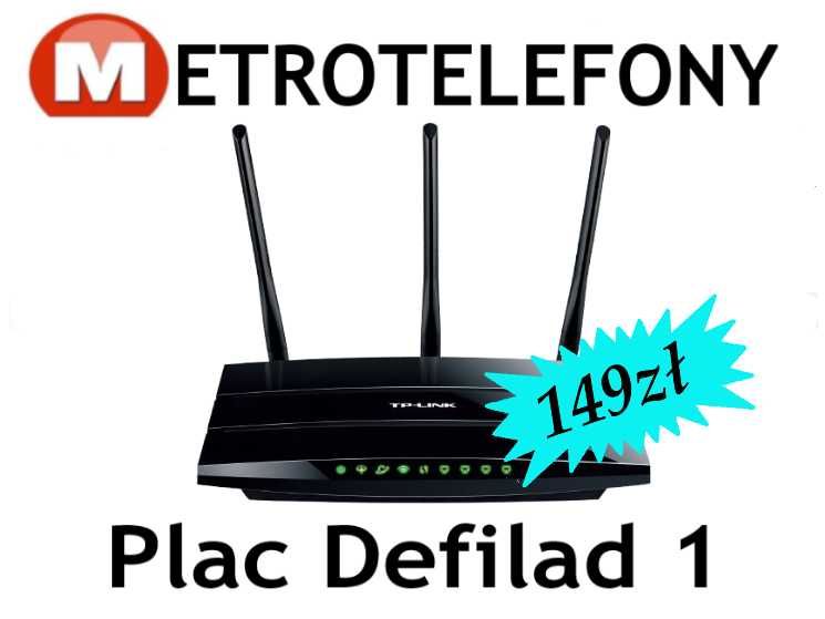 NOWY Router TP-Link N600 TD-W8980 dual band - METRO CENTRUM
