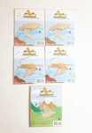 3 puzzles de madeira 3D novos em embalagem original