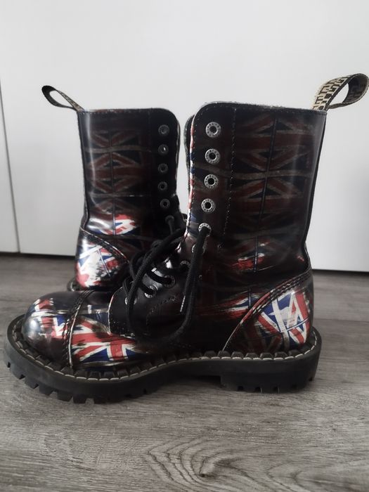 glany STEEL - UK / BLACK (10 dziurek)
UK