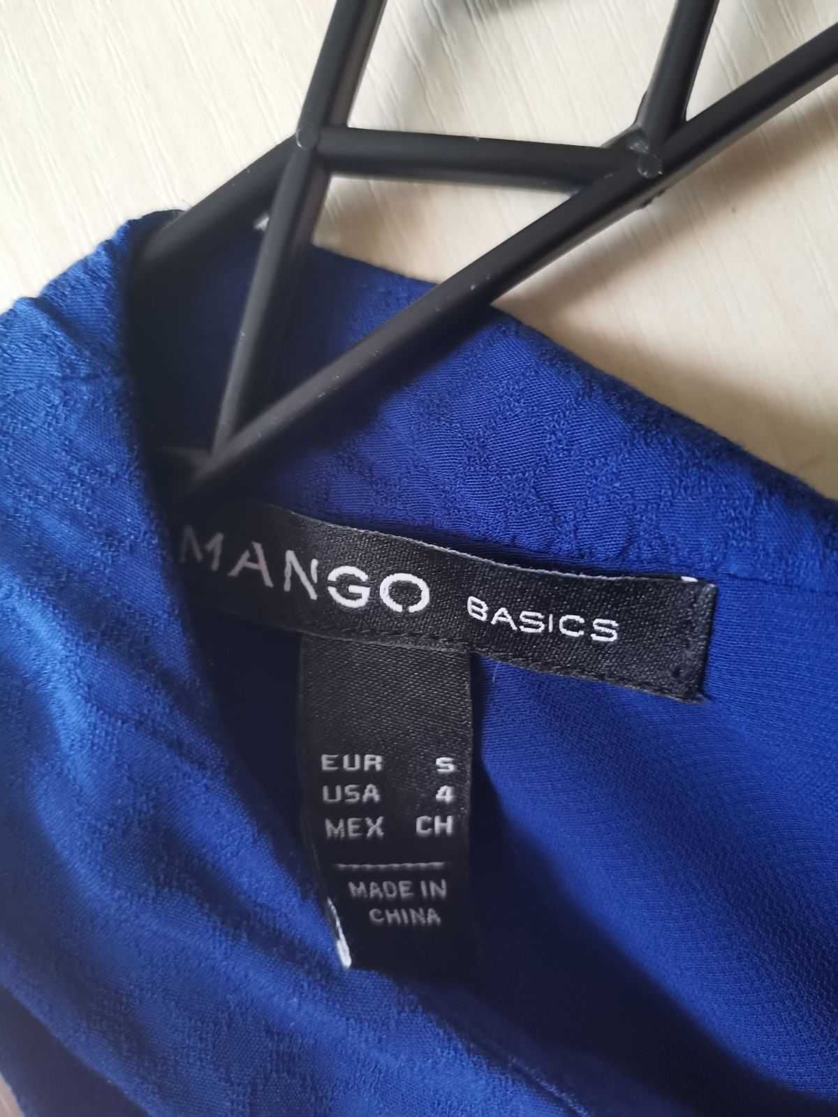 Плаття MANGO синє  розмір S (44)