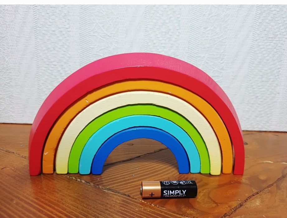 Вкладиші пазли дерев'яні кубики сортер іграшка Монтесорі