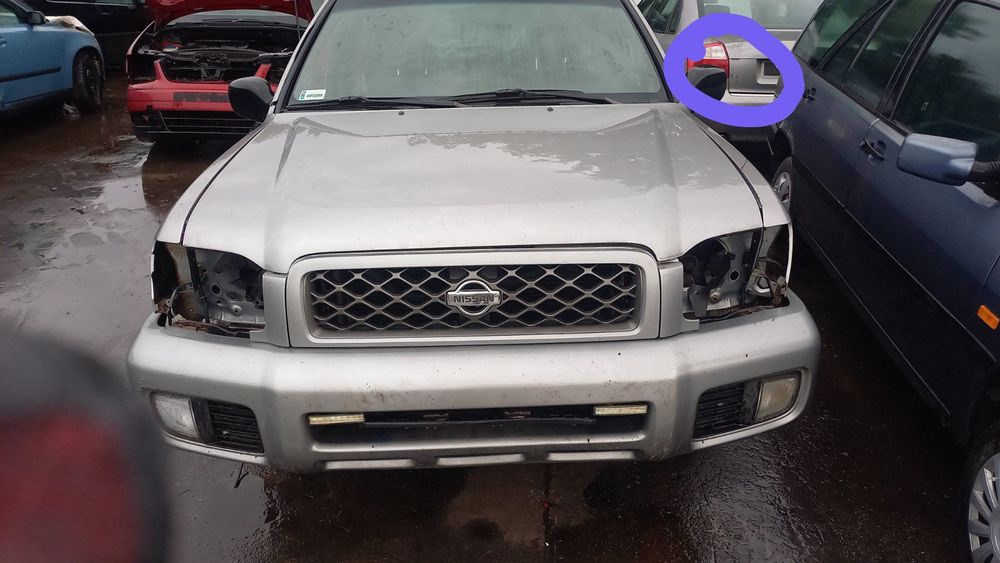 Nissan Pathfinder 2 R-50 R50 01-05r бампер