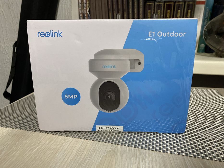 Камера відеонагляду Reolink E1 Outdoor 5mp відеоспостереження