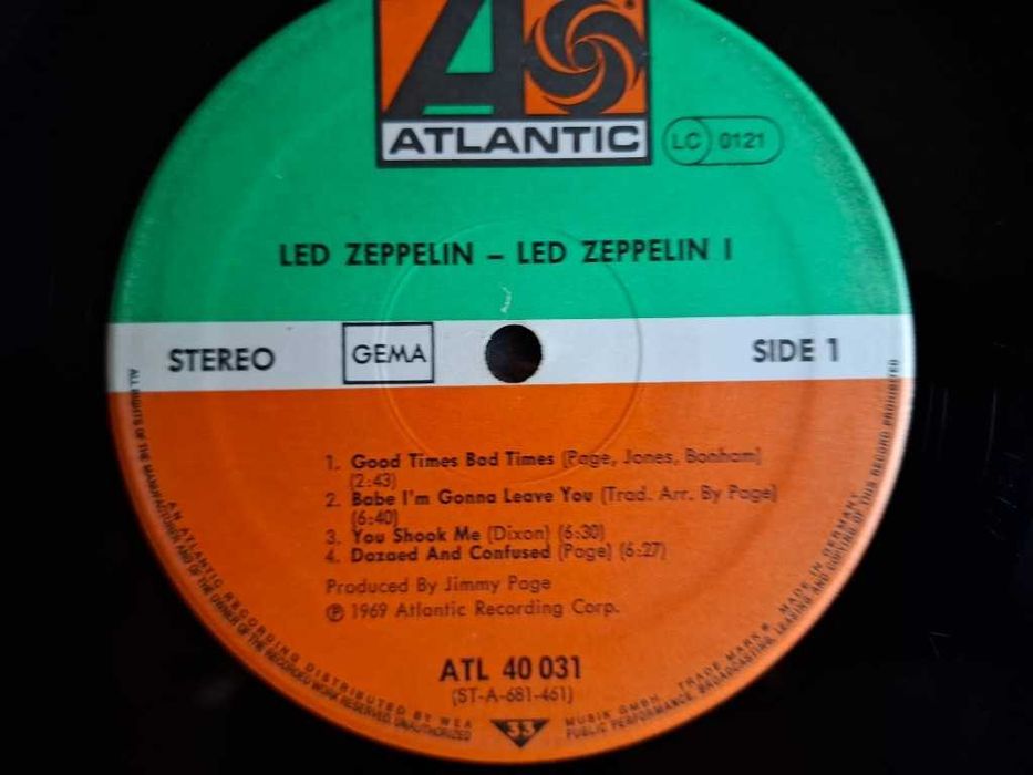Led Zeppelin – Led Zeppelin GER'73 EX