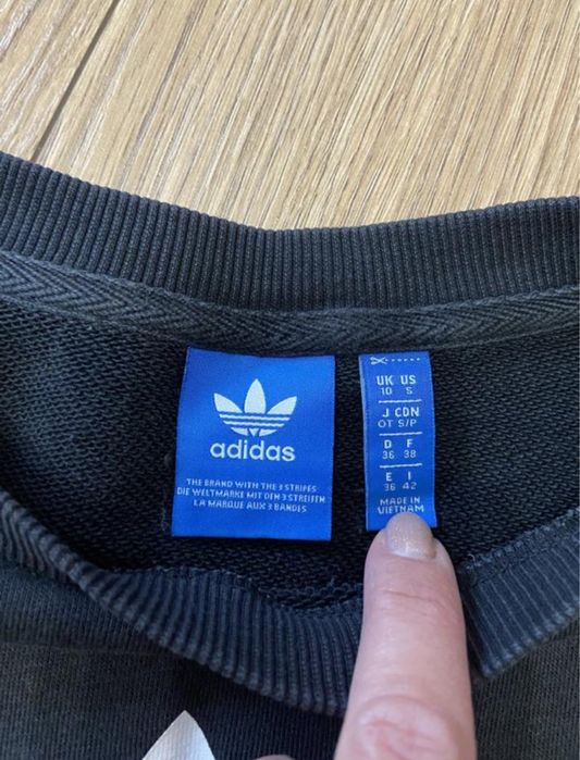 Світшот adidas чоловічий, розмір s.