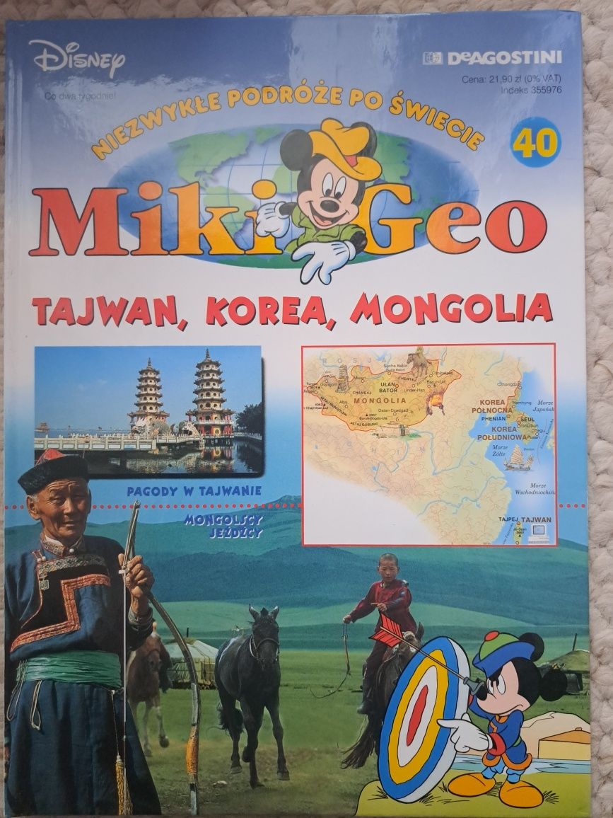 Miki Geo - Disney podróże 40 tomów