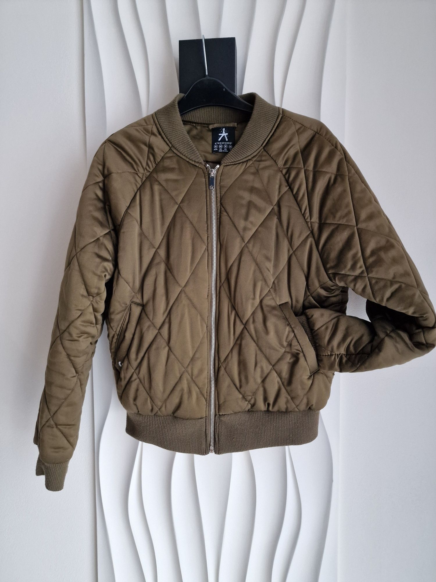 Kurtka pilotka ATMOSPHERE zgnita zieleń 42 XL
