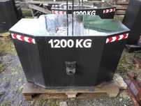 Obciążnik , Balast , Ciężarek, Przeciwwaga 1200 kg i inne, od ręki