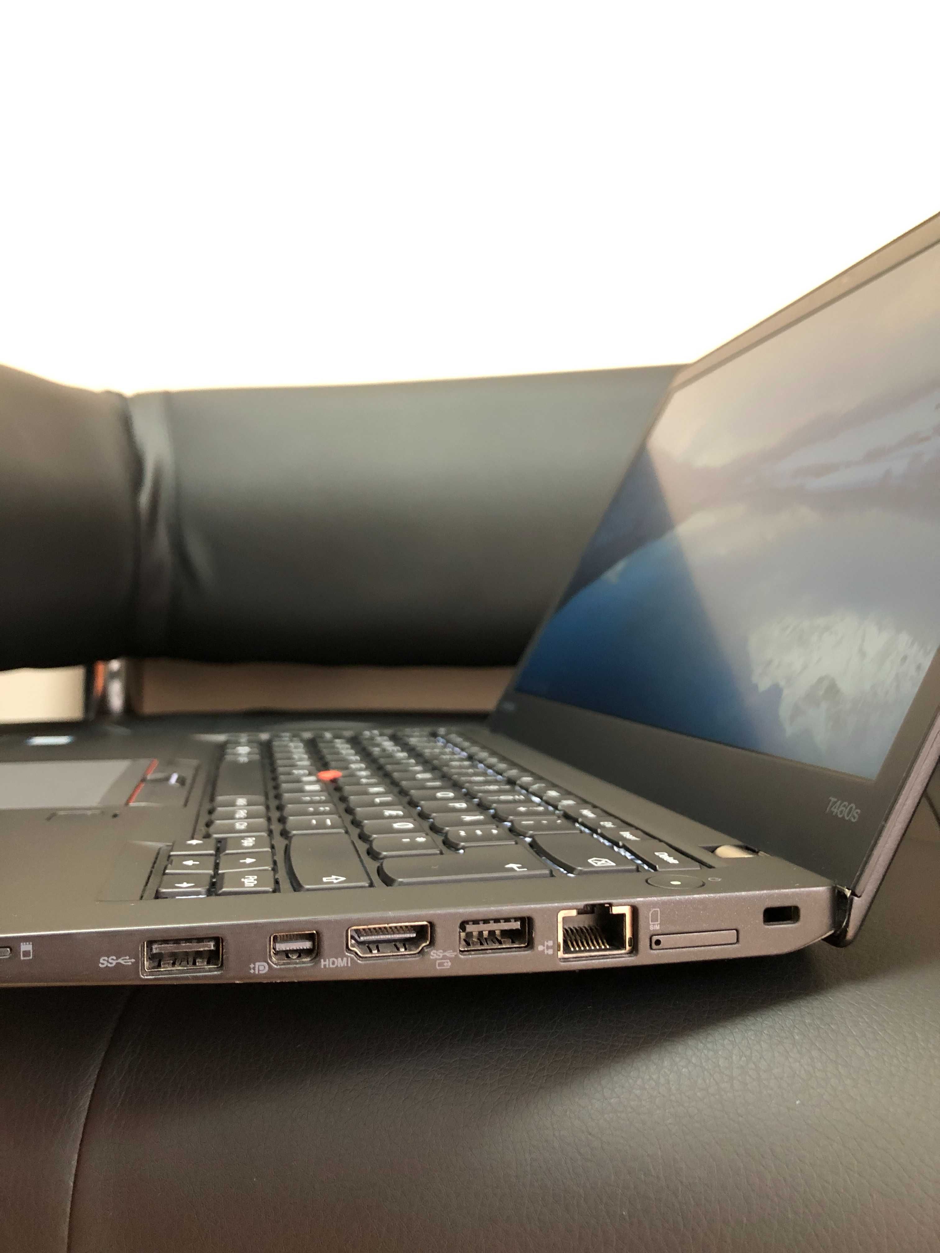 Ноутбук Lenovo ThinkPad T460s/13.9"FHD/i7-6/8GB/256GB/ГАРАНТІЯ