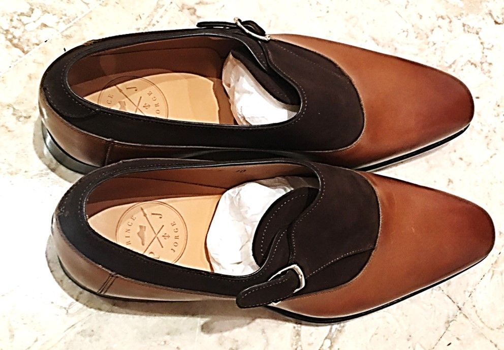 Sapatos Prince Jones loafers novos tamanho 44