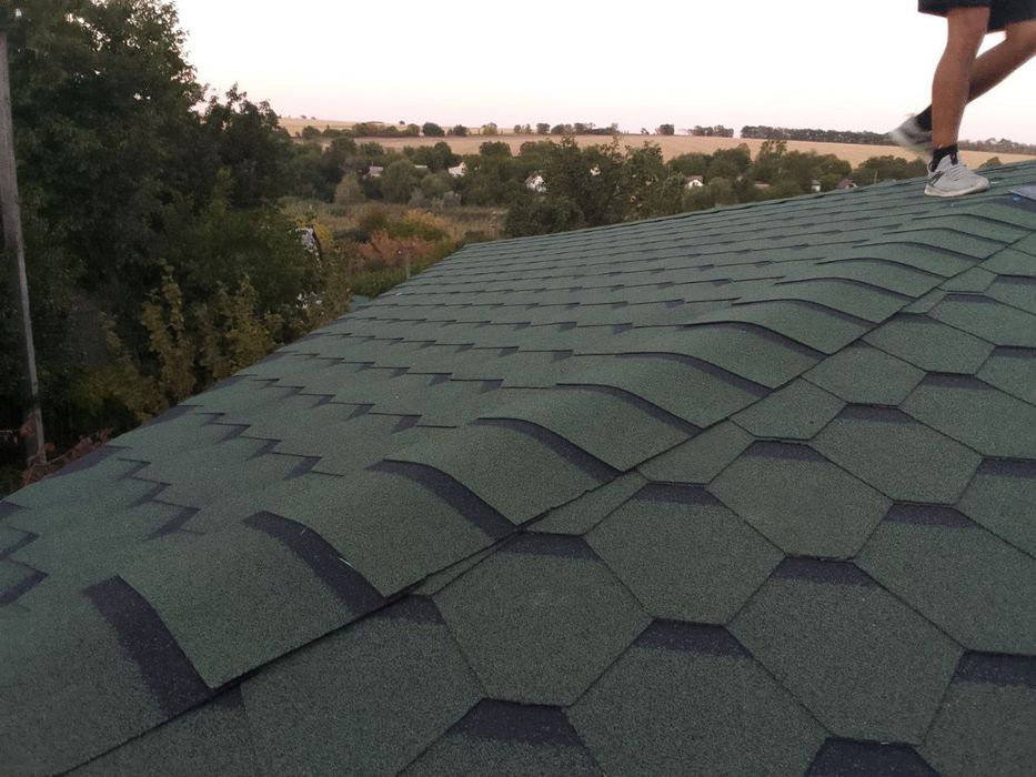 Крыша ремонт проф лист шифер рубероид  и ТД осбб ангары балкон навес