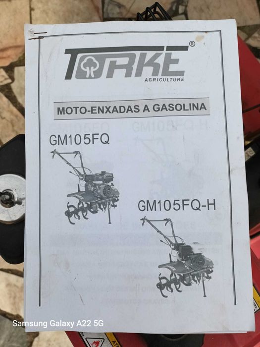Motoenxada gasolina Torke GM 105 FQ
