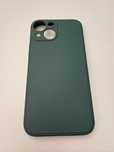 Etui iPhone 13 mini nowe, silikonowe, ciemnozielone