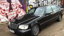 Auto do ślubu Mercedes W 140  12V 6L.  Long