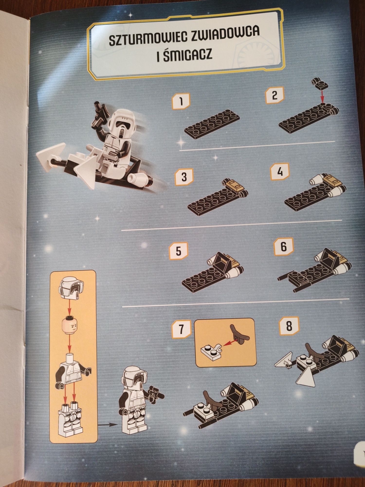 Star Wars Lego figurka+magazyn Nowy