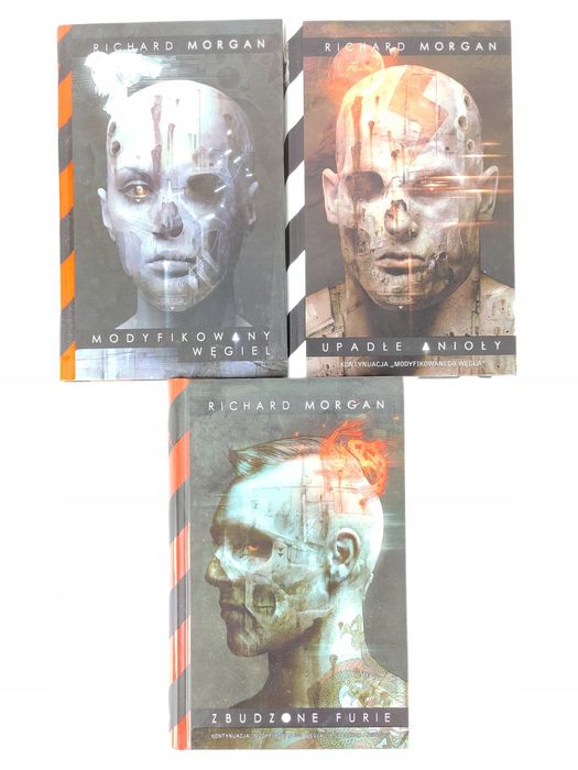 Modyfikowany węgiel 1-3 / Komplet / Richard Morgan / Takeshi Kovacs