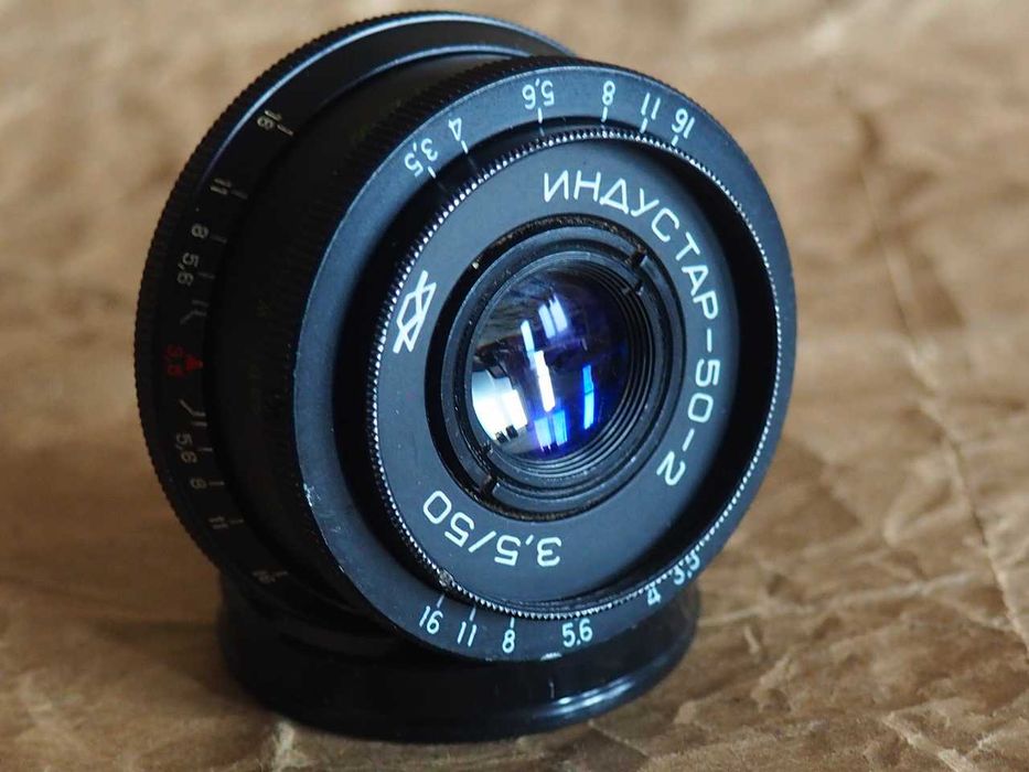 Obiektyw Industar-50-2 50mm  f3,5, M42.