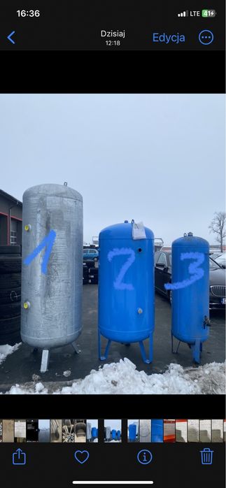 Zbiornik do spreżonego powietrza 300l