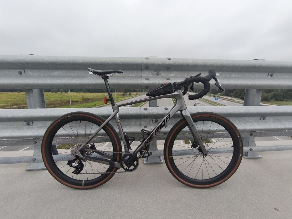 Frameset Merida silex M 2025 carbon rama widelec