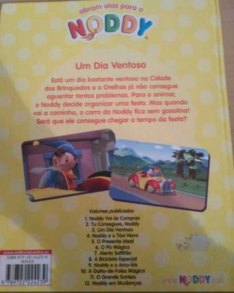 "Noddy - Um Dia Ventoso" e "Anita Dona de Casa"