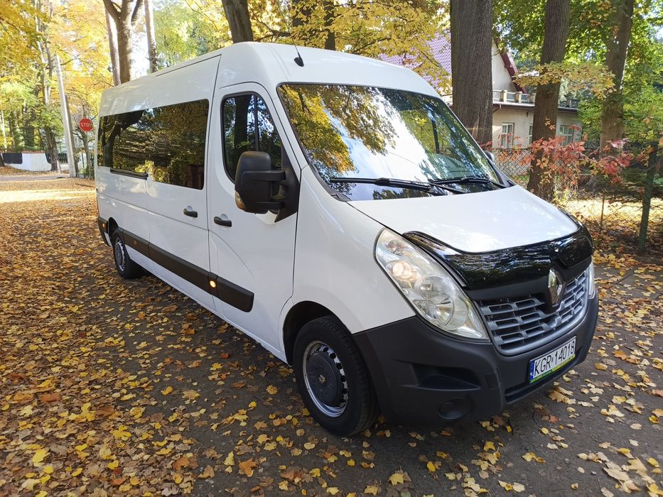 Renault Master 2.3 dCi  9 osób Faktura VAT 23% W-wa