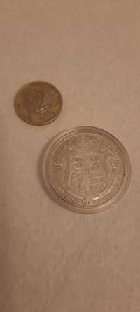 Srebna moneta Wielka Brytania 1923r.