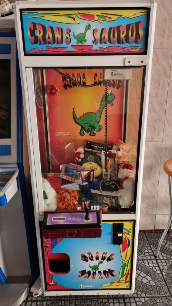 Máquina de Garra (brinquedos, outros) Vintage