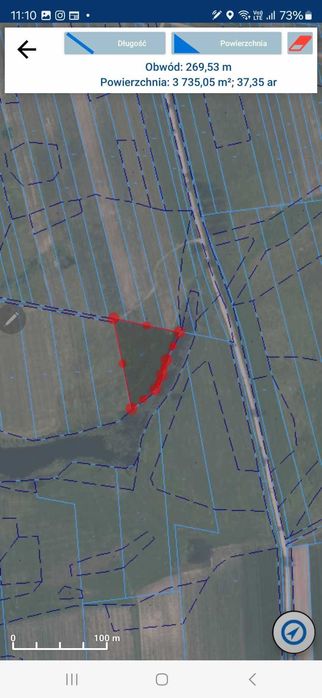 Działka rekreacyjna nad Bugiem 4300m2