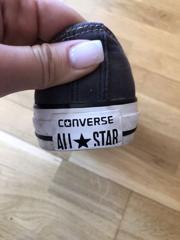 Кеди кети Converse all star розмір 37 сині синього кольору дитячі