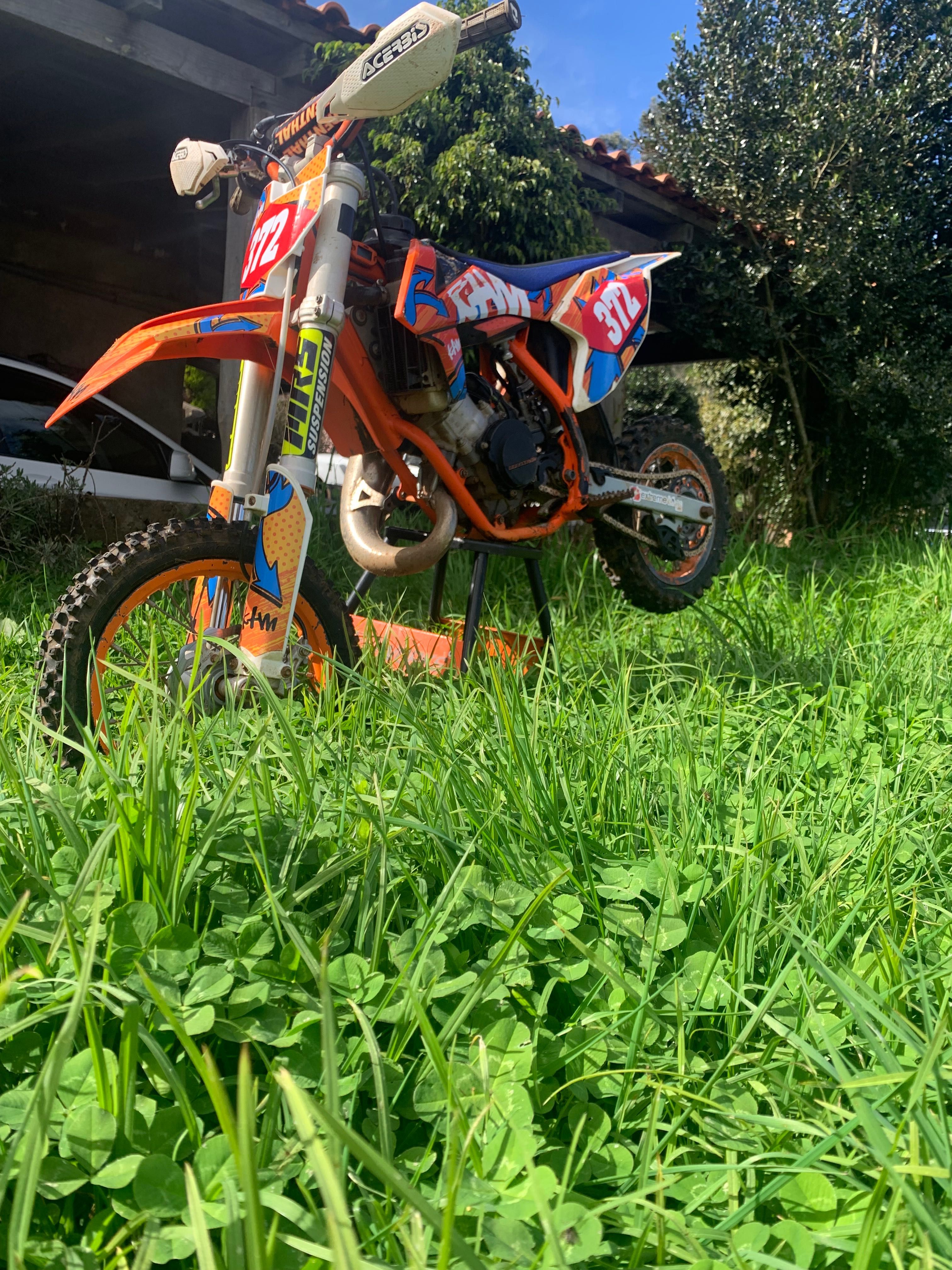 KTM 50  2017 com nada a fazer