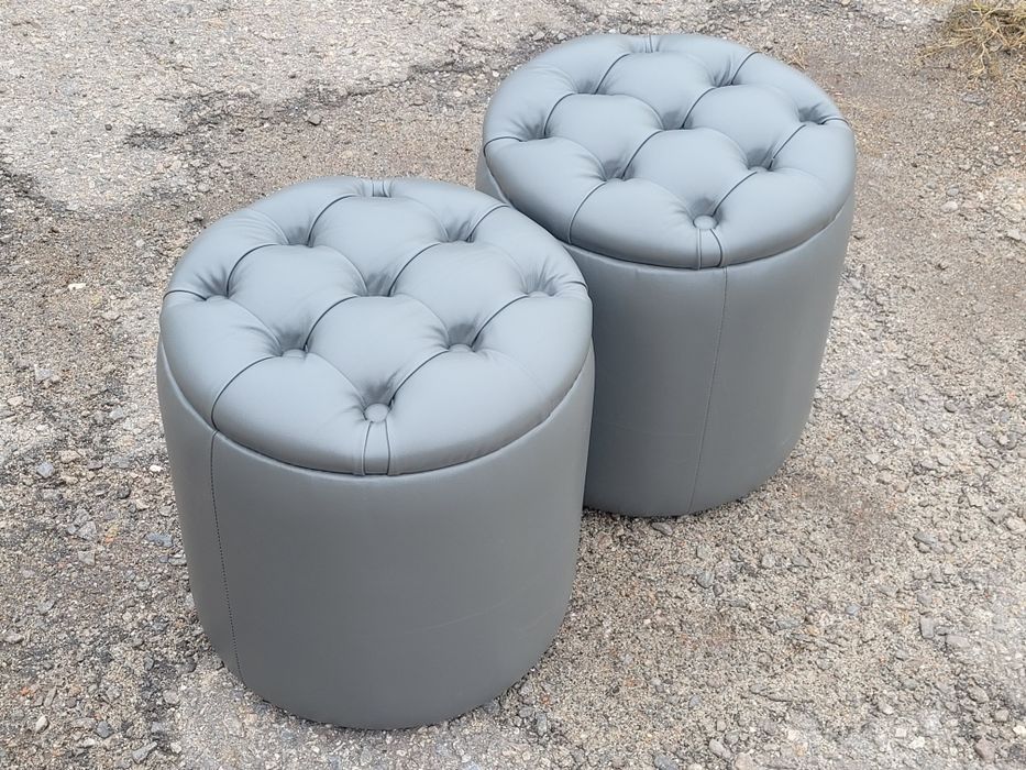 Круглый пуф/пуфик/банкетка/стул  в магазин/приемную/гостиную/фотозона