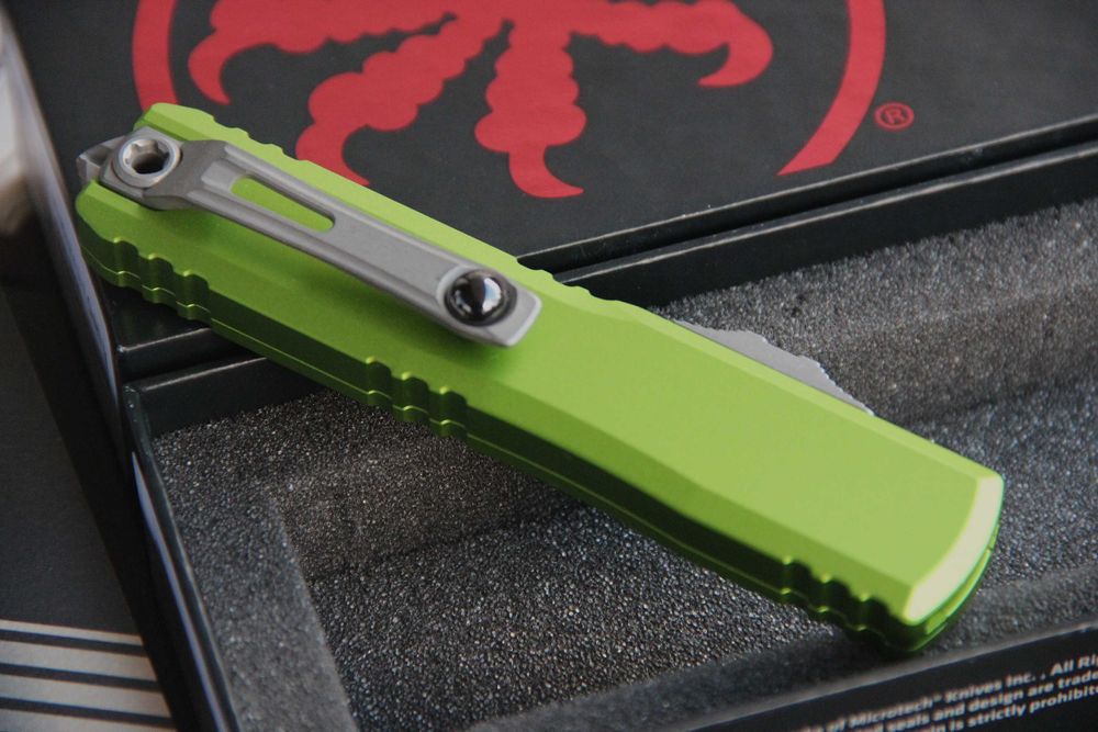 Microtech Ultratech IV - USA, nowy, komplet, stal M390. Rzadki kolor.
