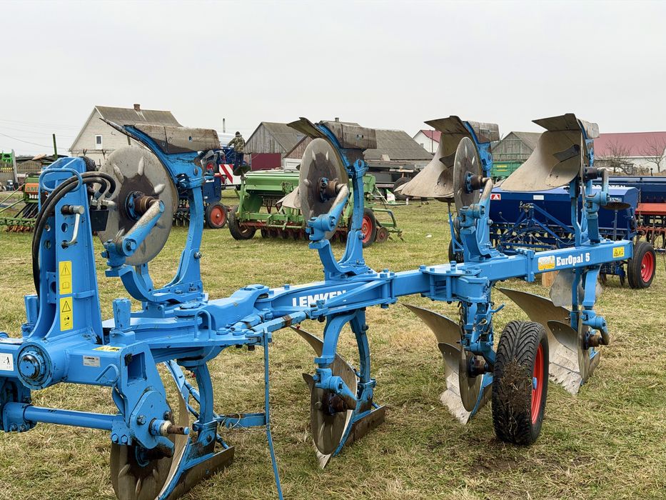 Плуг оборотний Lemken Europal 5 / Плуг обертовий Лемкен як новий
