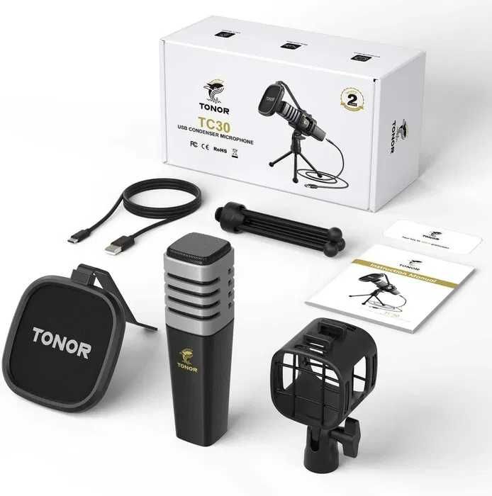 TONOR TC30 Pojemnościowy mikrofon USB