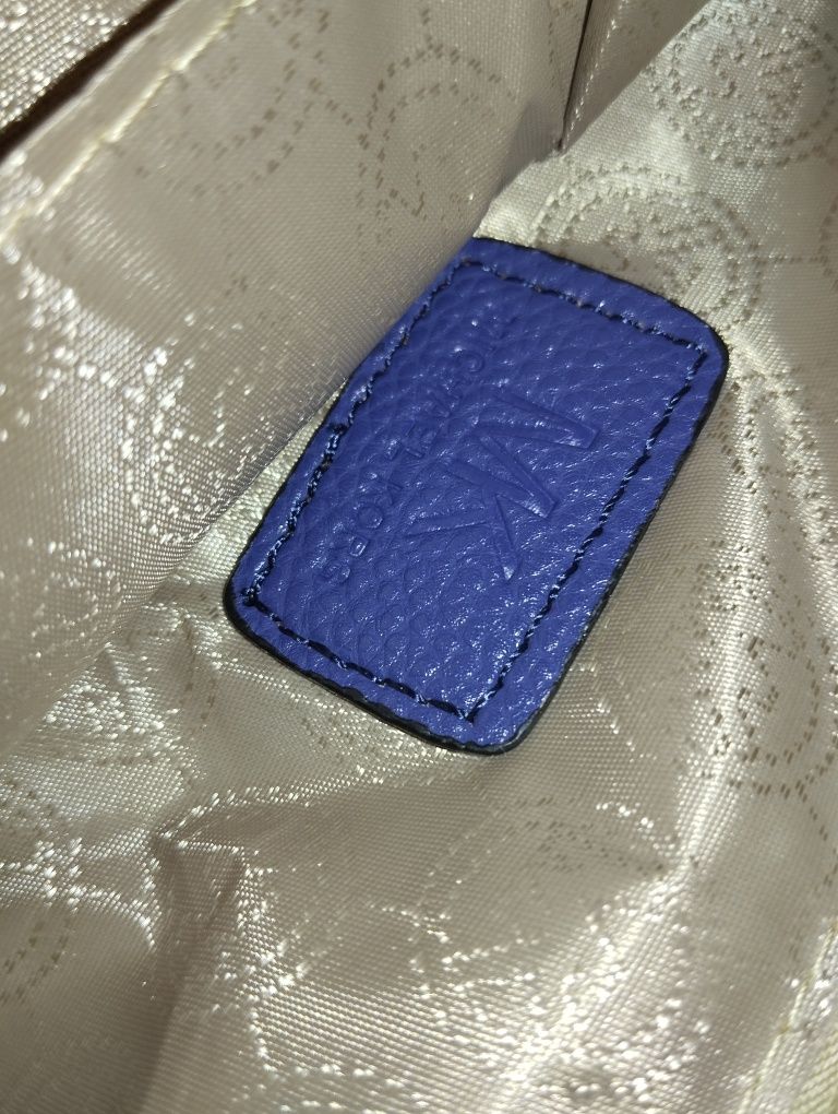 Michael Kors chabrowa duża torba shopperka