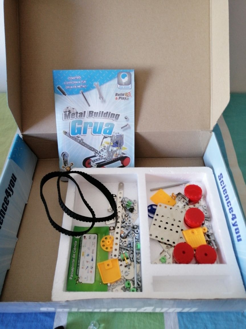 Jogo de construção "Grua metálica" science4you